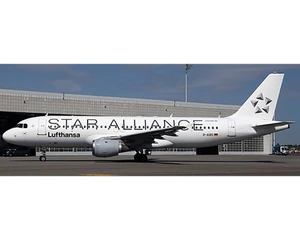 JC Wings LUFTHANSA A320 Star Alliance D-AIQS JC4DLH075 1:400
