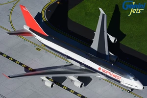 Gemini200 Northwest Airlines B747-400 N663US (polished 1980s livery) G2NWA909 1:200