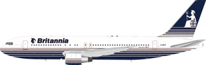 Inflight200 Britannia Airways Boeing 767-200 G-BRIF ARD762BT01 1:200