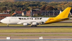 Phoenix Model KALITTA AIR B747-400(BCF) (DHL TAIL) N740CK PH4CKS2070 1:400