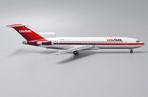 JC Wings US AIR B727-200 (WHITE BODY, MAROON STRIPES) N762AL JC2USA389 1:200