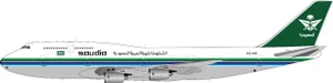 Inflight200 Saudia - Saudi Arabian Airlines Boeing 747-368 HZ-AIR IF743SV0718 1:200
