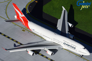 Gemini200 Qantas Airways B747-400ER flaps down VH-OEH G2QFA734F 1:200