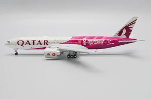 JC Wings Qatar Airways B777-200LR Flaps Down A7-BBI "World Cup Livery" JC4QTR0011A 1:400
