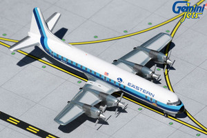 Gemini Jets Eastern Air Lines L-188 Electra hockey stick livery, polished belly N5517 GJEAL373 1:400 Gemini Jets Eastern Air Lines L-188 Electra hockey stick livery, polished belly N5517 GJEAL373 1:400