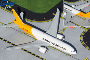 Gemini Jets Southern Air B777LRF DHL tail; flaps down N775SA GJSOO2014F 1:400 Gemini Jets Southern Air B777LRF DHL tail; flaps down N775SA GJSOO2014F 1:400