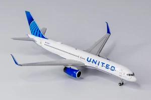NG Model United Airlines eco-blue livery; with upgraded winglets 757-200/w N48127 53180 1:400