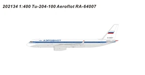 Panda Models Aeroflot Tu204-100C RA-64007 202134 1:400