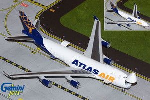 Gemini200 Atlas Air B747-400ERF Interactive Series N492MC G2GTI931 1:200