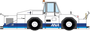 JC Wings ANA WT500E Towing Tractor GSE2WT500E06 1:200