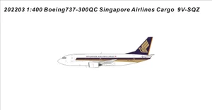 Panda Models Singapore Airlines Cargo B737-300QC 9V-SQZ 202203 1:400