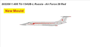 Panda Models Russia - Air Force TU-134UB-L 28 red 202208 1:400