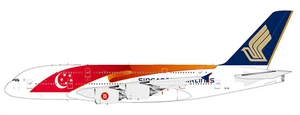 JC Wings Singapore Airlines Airbus A380 "SG50" Reg: 9V-SKI With Antenna EW4388011 1:400