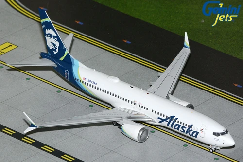 Alaska Airlines Boeing 737 MAX 8 Reg: N803AK G2ASA1488 Scale 1:200