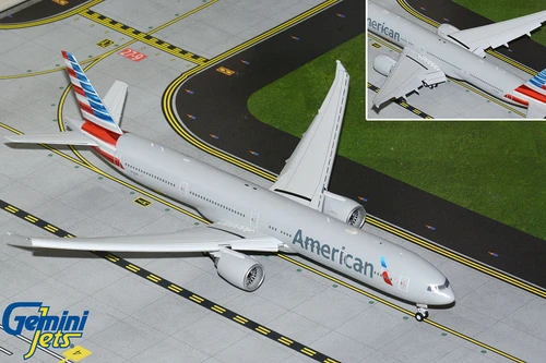 American Airlines Boeing 777-300ER Reg: N722AN G2AAL1415F Scale 1:200