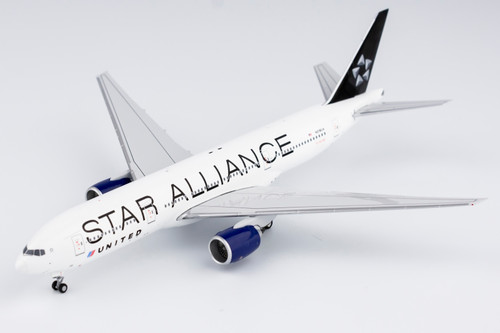 NG Models United Airlines 777-200ER Star Alliance N218UA 72021 1:400