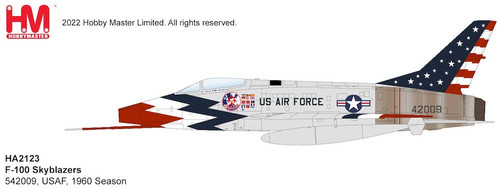 Hobby Master F-100 Super Sabre 1/72 HA2123W