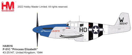 P-51C Mustang 1/48 HA8516W