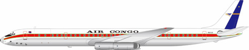 Inflight200 Air Congo McDonnell Douglas DC-8-63 9Q-CLG IF863Q80123P 1:200