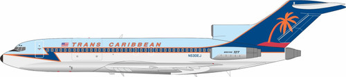 Inflight200 Trans Caribbean Boeing 727-155C N530EJ IF721NA0223P 1:200
