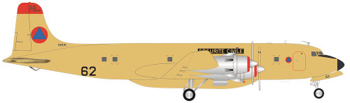 SECURITE CIVILLE DC-6 MARSELLE-MARIGNANE AIRPORT HE572484 1:200