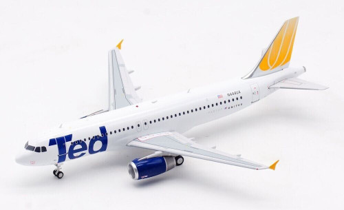 Inflight200 Ted (United Airlines) Airbus A320-232 N444UA with stand IF320UA0820 1:200
