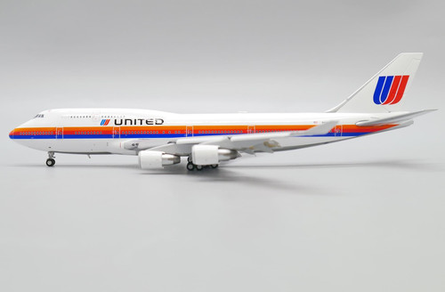 JC Wings United Airlines B747-400 N183UA (Flaps Down) JC4UAL0087A 1:400