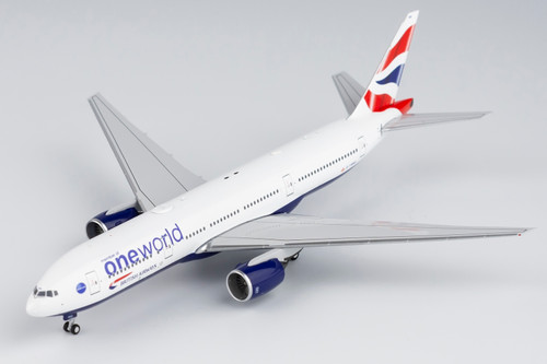 NG Models British Airways 777-200ER G-YMMR (oneworld cs) 72027 1:400
