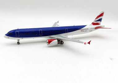 InFlight200 British Airways A321-231 G-MEDL with stand & coin ARDBA56 1:200