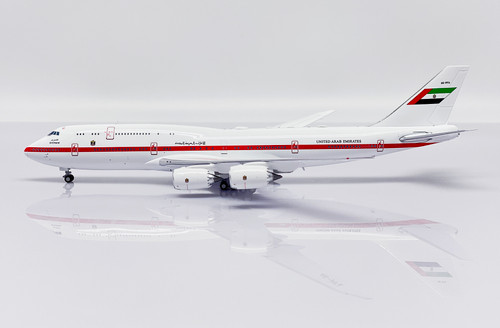 JC Wings Abu Dhabi Amiri Flight B747-8 BBJ A6-PFA LH4GOV354 1:400