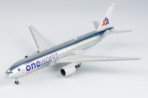 American Airlines 777-200ER oneworld cs; chrome cs N796AN 72047 1:400