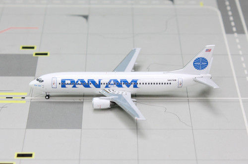 Panda Models  Pan American Airways B737-400 N407KW 52308 1:400