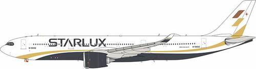 Aviation400 STARLUX Airlines Airbus A330-941 B-58302 rolling detachable magnetic undercarriage AV4168 1:400