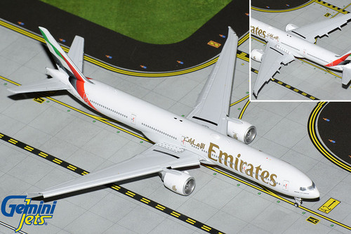 GeminiJets Emirates B777-300ER New Livery "Flaps Down" A6-ENV GJUAE2219F 1:400