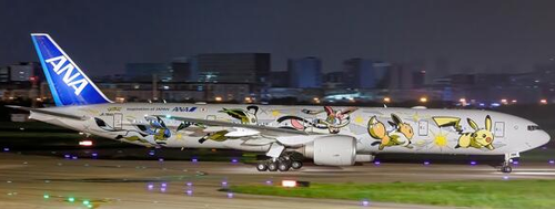 JC Wings ANA B777-300ER JA784A "Eevee Jet" (Flaps Down) SA2ANA057A 1:200