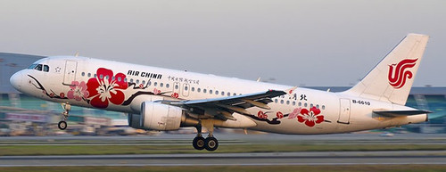 Aviation200 Air China Airbus A320-214 B-6610 AV2086 1:200