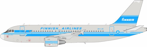 FINNAIR A319 OH-LVE RETRO SCHEME with stand IF319AY1123 1:200