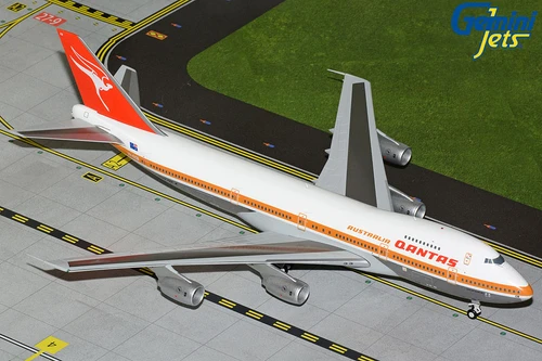 Gemini200 Qantas Airways B747-200B(M) "City of Swan Hill," 1980s livery VH-ECB G2QFA554 1:200