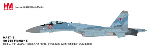 Hobby Master Su-35S Flanker E Red 07/RF-95909, Russian Air Force, Syria 2023 (with "Khibiny" ECM pods) HA5715 1:72
