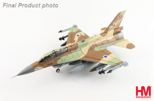 Hobby Master Lockheed F-16D Fighting Falcon Isael 105 Squadron “The Scorpion”, IAF (with 4 x GBU-31) HA38038 Scale 1:72