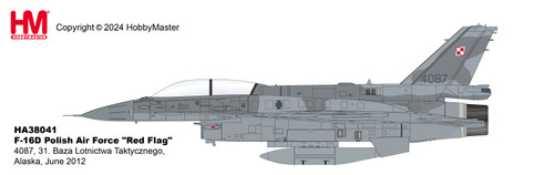 Hobby Master F-16D Fighting Falcon 31. Baza Lotnictwa Taktycznego, “Red Flag”, Alaska, 2012 HA38041 1:72