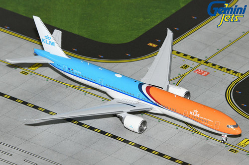 Gemini Jets KLM B777-300ER new Orange Pride livery PH-BVA GJKLM2268 1:400