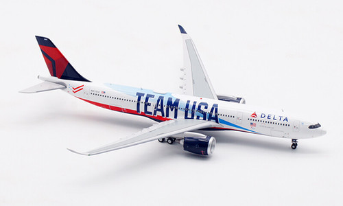 Aviation400 Delta Air Lines Airbus A330-941 Team USA N411DX detachable gear WB4039 1:400
