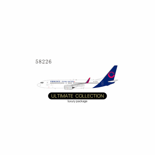 NG Models China United Airlines 737-800/w B-7372 new livery (ULTIMATE COLLECTION) 58226 1:400