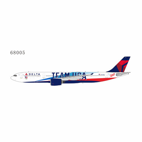 NG Models Delta Air Lines A330-900 N411DX Team USA cs #1(new mould first launch) 68005 1:400