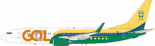 Inflight200 Gol Transportes Aereos Boeing 737-8EH PR-GUM with stand IF738G30524 1:200
