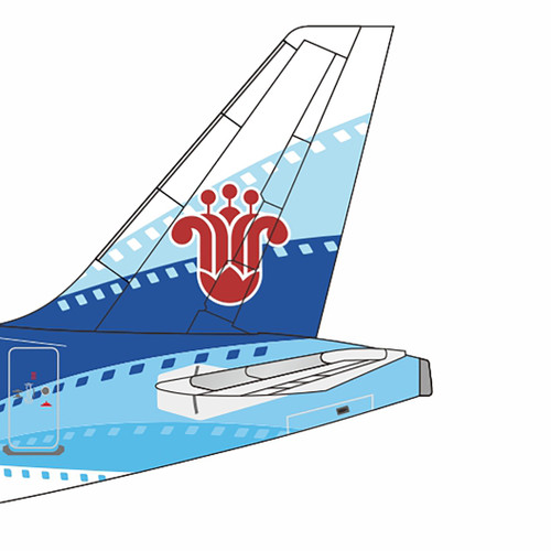 NG Models China Southern Airlines A321-200/w Hainan Island International Film Festival B-1832 13108 1:400