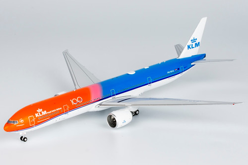 NG Models KLM Royal Dutch Airlines 777-300ER OrangePride(with 100th anniversary sticker) PH-BVA 73043 1:400