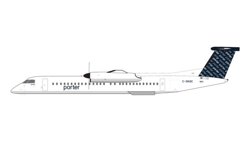 Gemini Jets Porter Airlines Dash 8 Q400 C-GKQC GJPOE2269 1:400