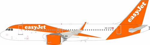 JFox EasyJet Switzerland A320-251NX HB-AYP JF-A320-058L 1:200